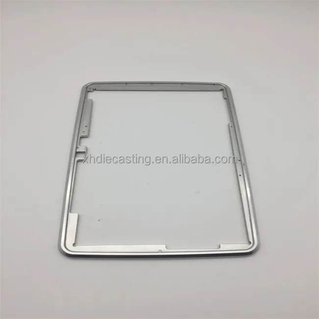 Factory aluminum die casting parts alloy die casting process tablet computer frame