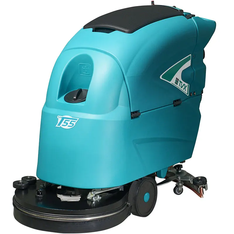 TVX T55 Series single disc orbital floor scrubber manual floor scrubber hand push floor scrubber