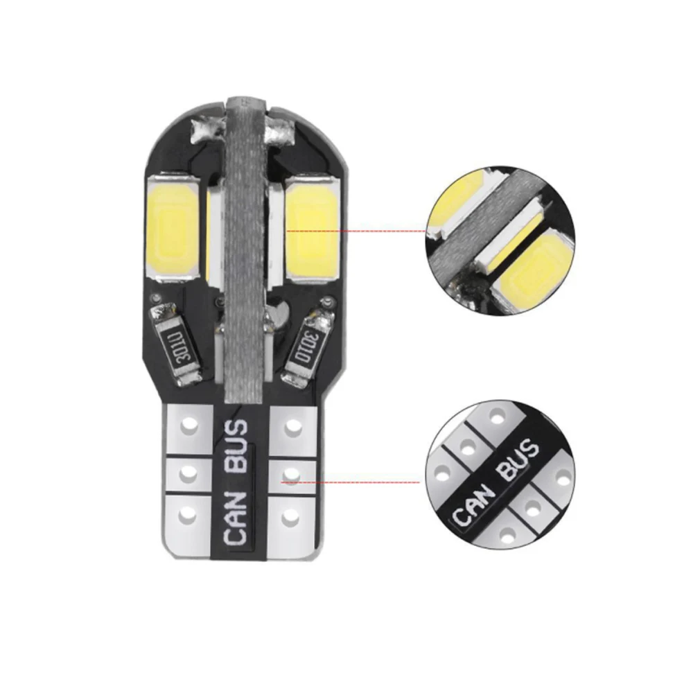 auto led lighting Led Indicator Light Error Free T10 Socket Car Bulb