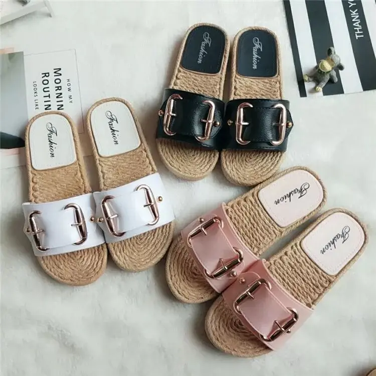 
ladies shoes Pearl Slipper Sandals Non-slip Slippers women 