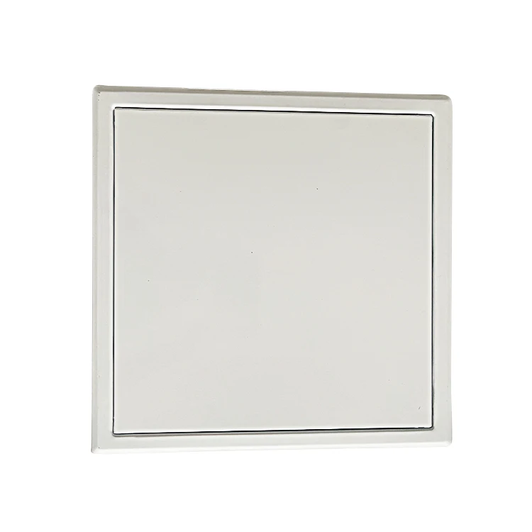 200*200 Invisible Galvanized Steel Control Door Exit Push Button Access Door Inspection Hatch Metal Ceiling Access Panel