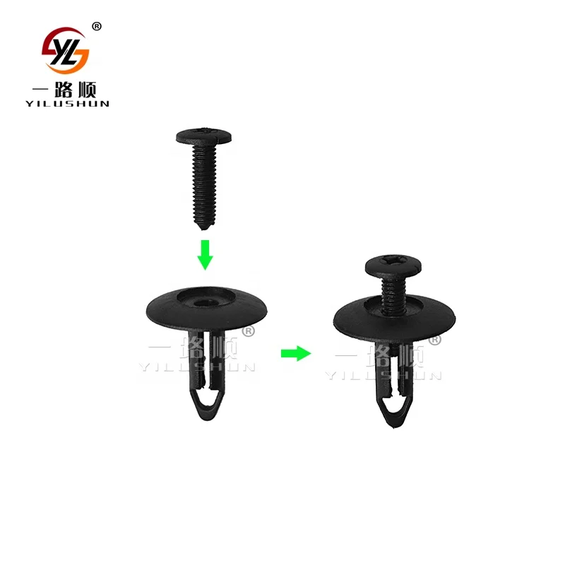 B92 prepacked automotive plastic clips and fasteners wholesale