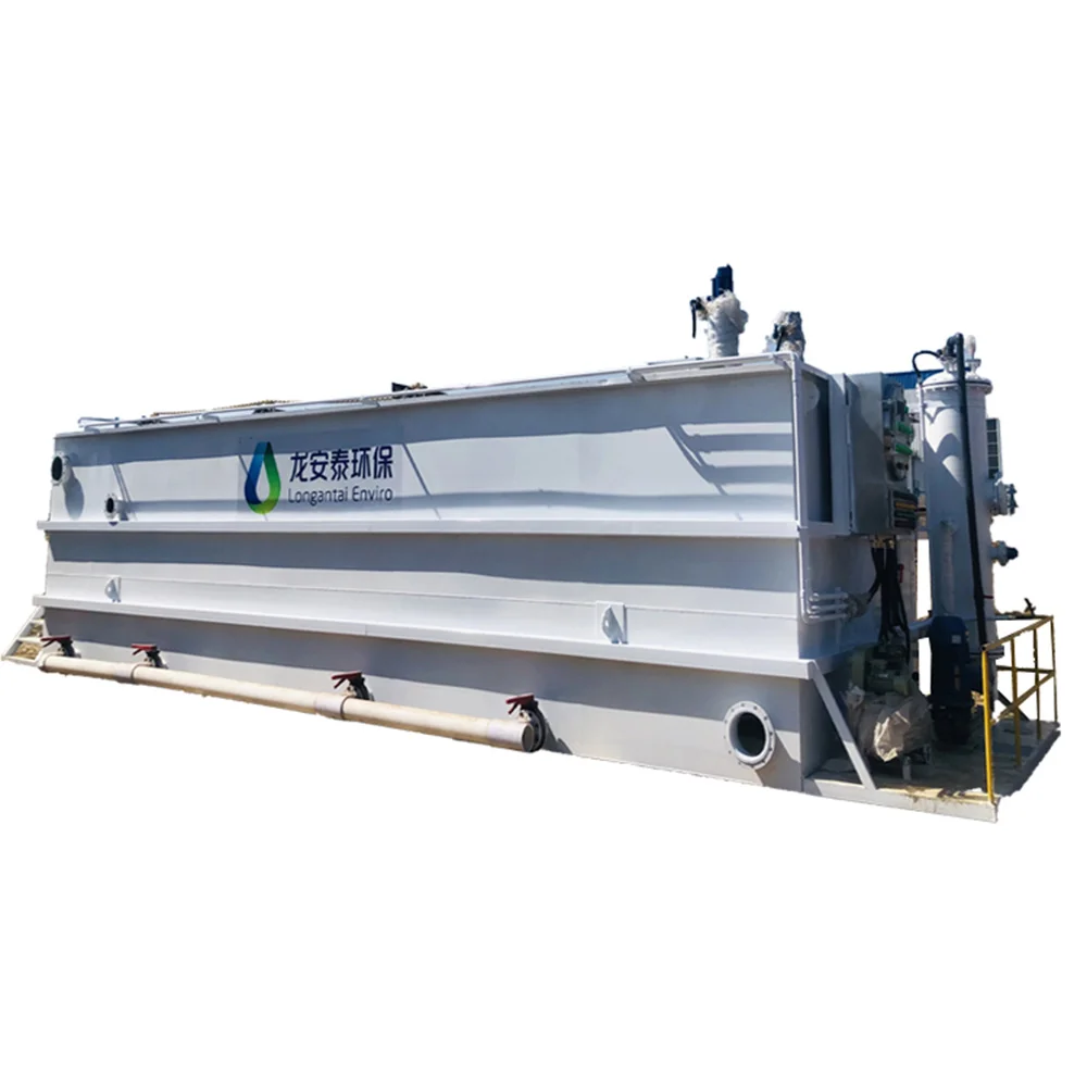 
Water Effluent Treatment Plant Wastewater Screen Treatment DAF Dissolved Air Flotation Machine Solid-liquid Separation Equipment 