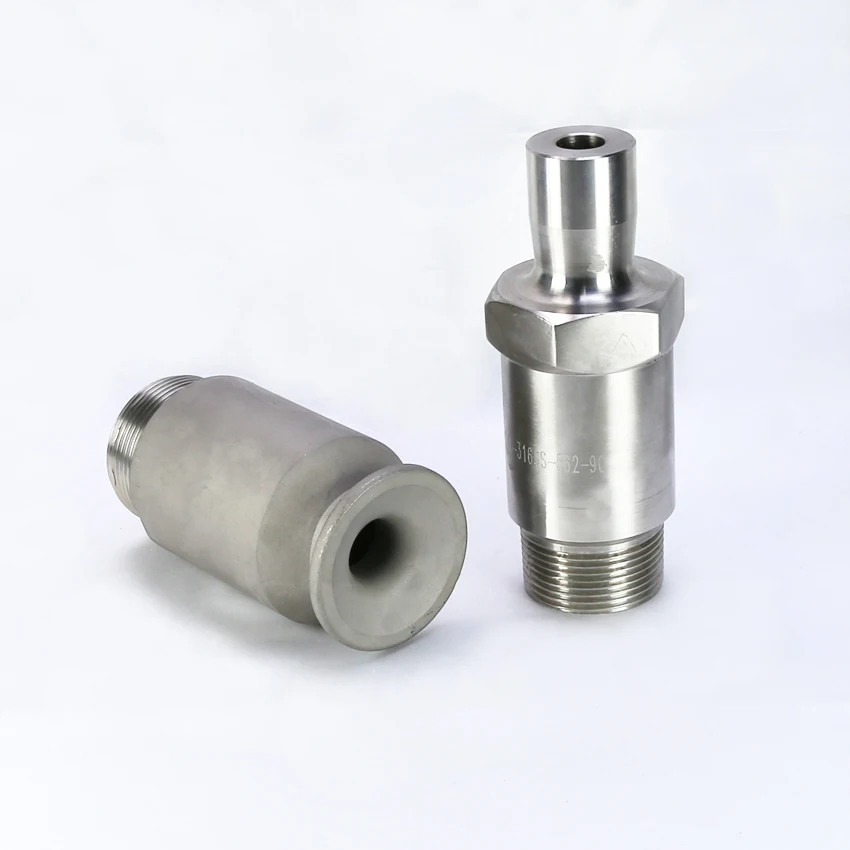 SMP Stainless Steel Quick Cooling Max Passage Full Cone Nozzle
