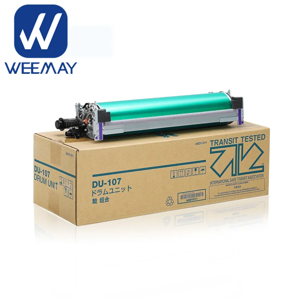Weemay Compatible Konica Minolta DU107 DU-107 Drum Cartridge A6DY0Y1 for Bizhub PRESS C1085 C1100 C6085 C6100 Drum Unit