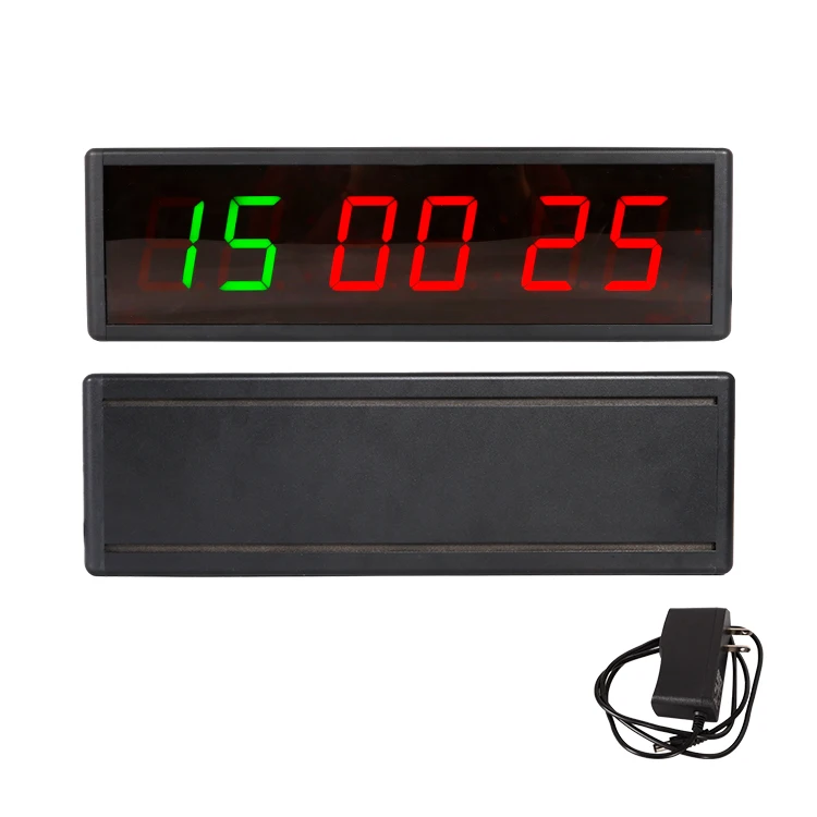 App-Controlled LED Interval Timer 2.3 3 4inch for Tabata HIIT EMOM MMA Boxing Interval Training