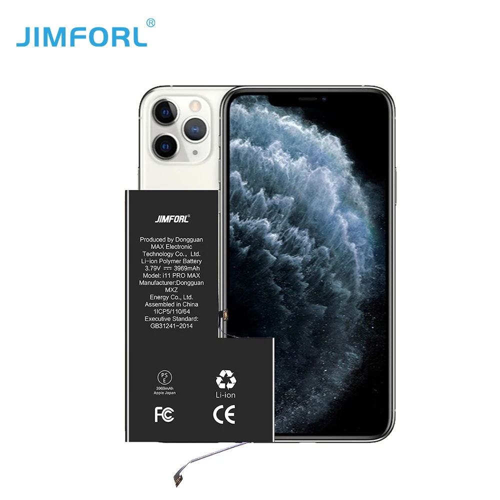  Оригинальный аккумулятор высокой емкости для iphone 11 pro max raw cell с поддержкой обновления