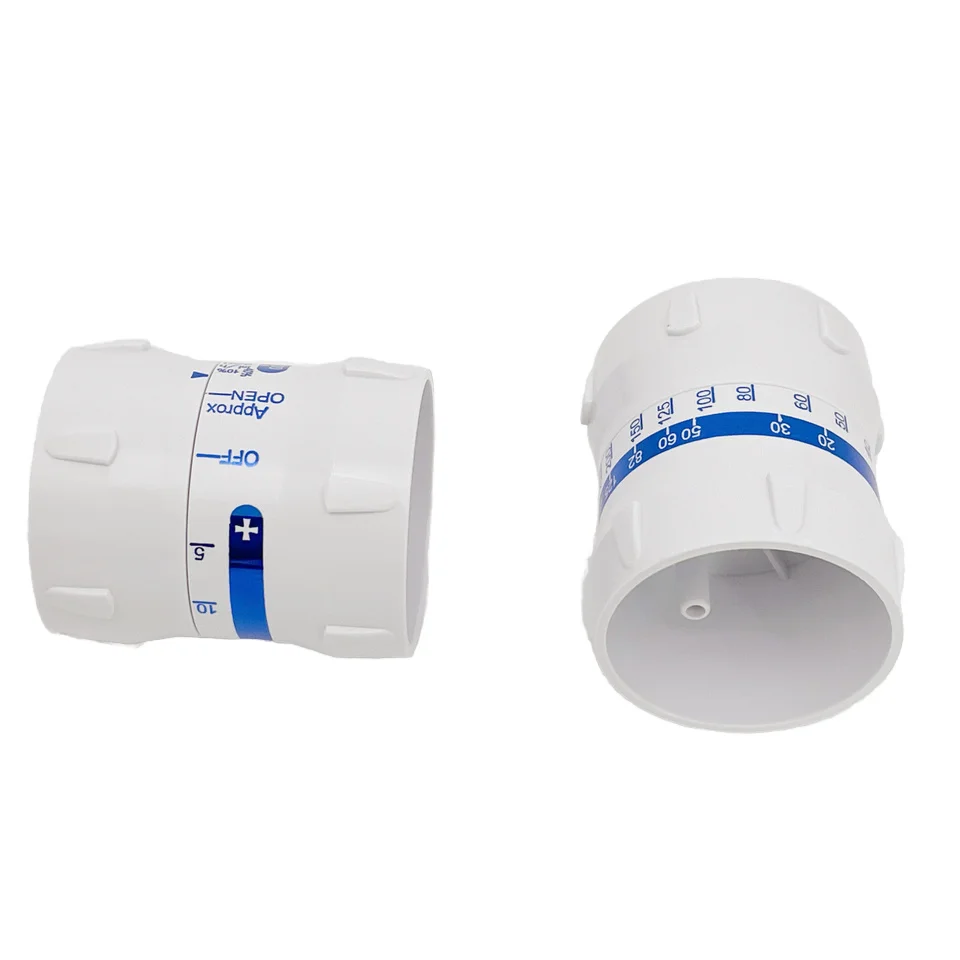 High quality ABS Micro Regulator WIth Single Scale Liquid Flow Control For Iv Infusion Set