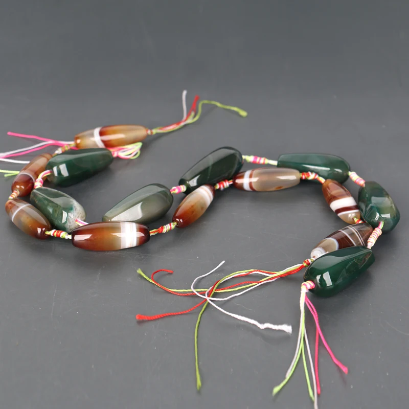 High quality agate conicalness beads DIY gifts healing stones crystal beads for jewelry making