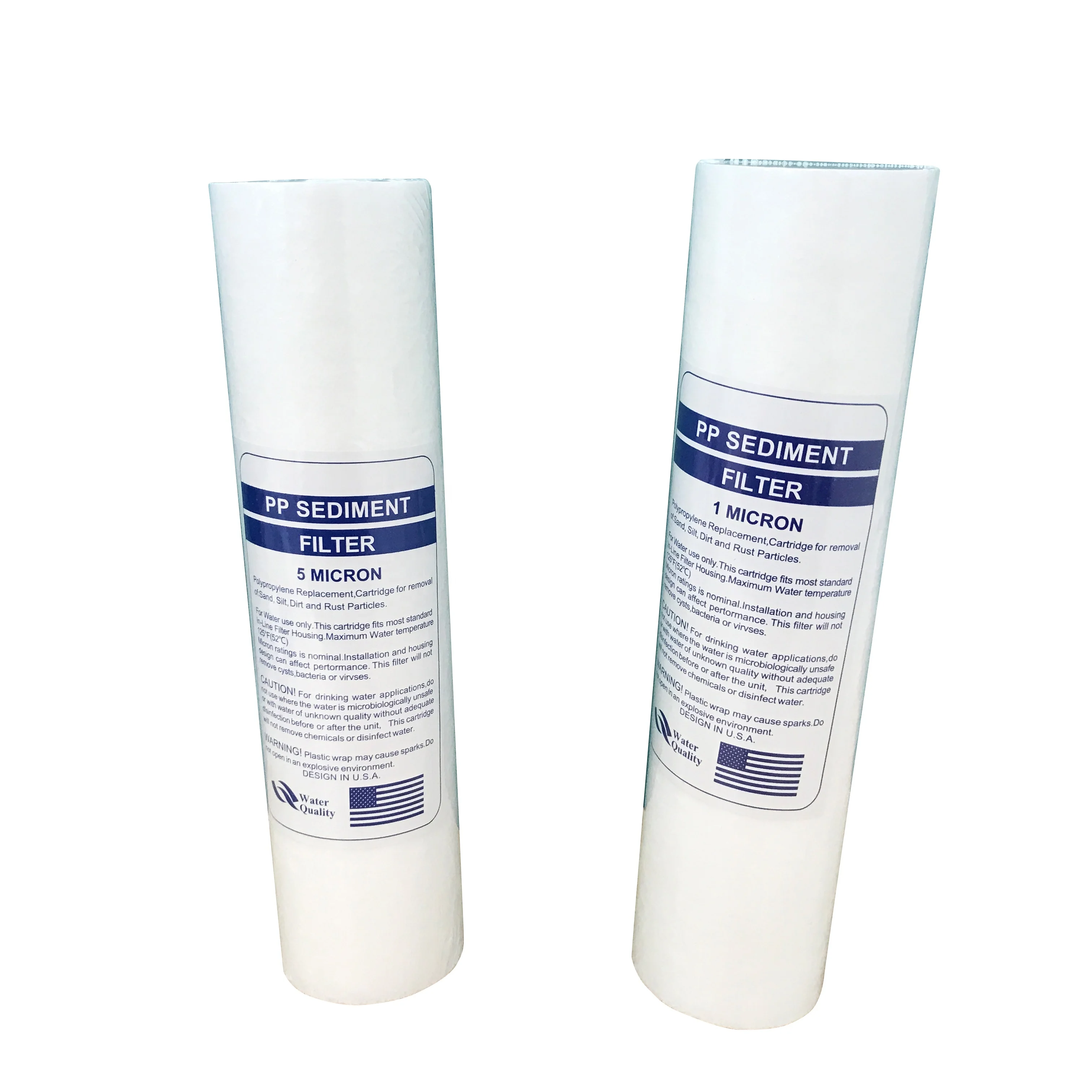 Melt Blown household PP filter cartridge 5 micron pp sediment filter spun 10 inch filter cartridge