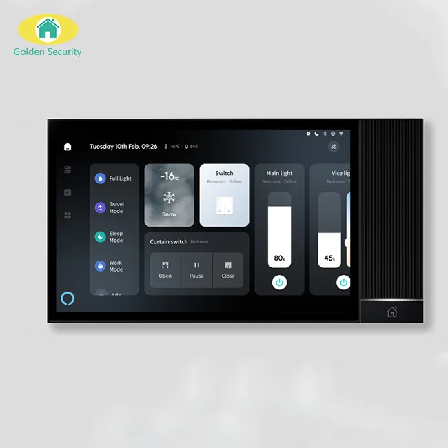 Встроенная 8-дюймовая панель управления tuya zigbee Центральная шлюз со встроенным ИК-контроллером