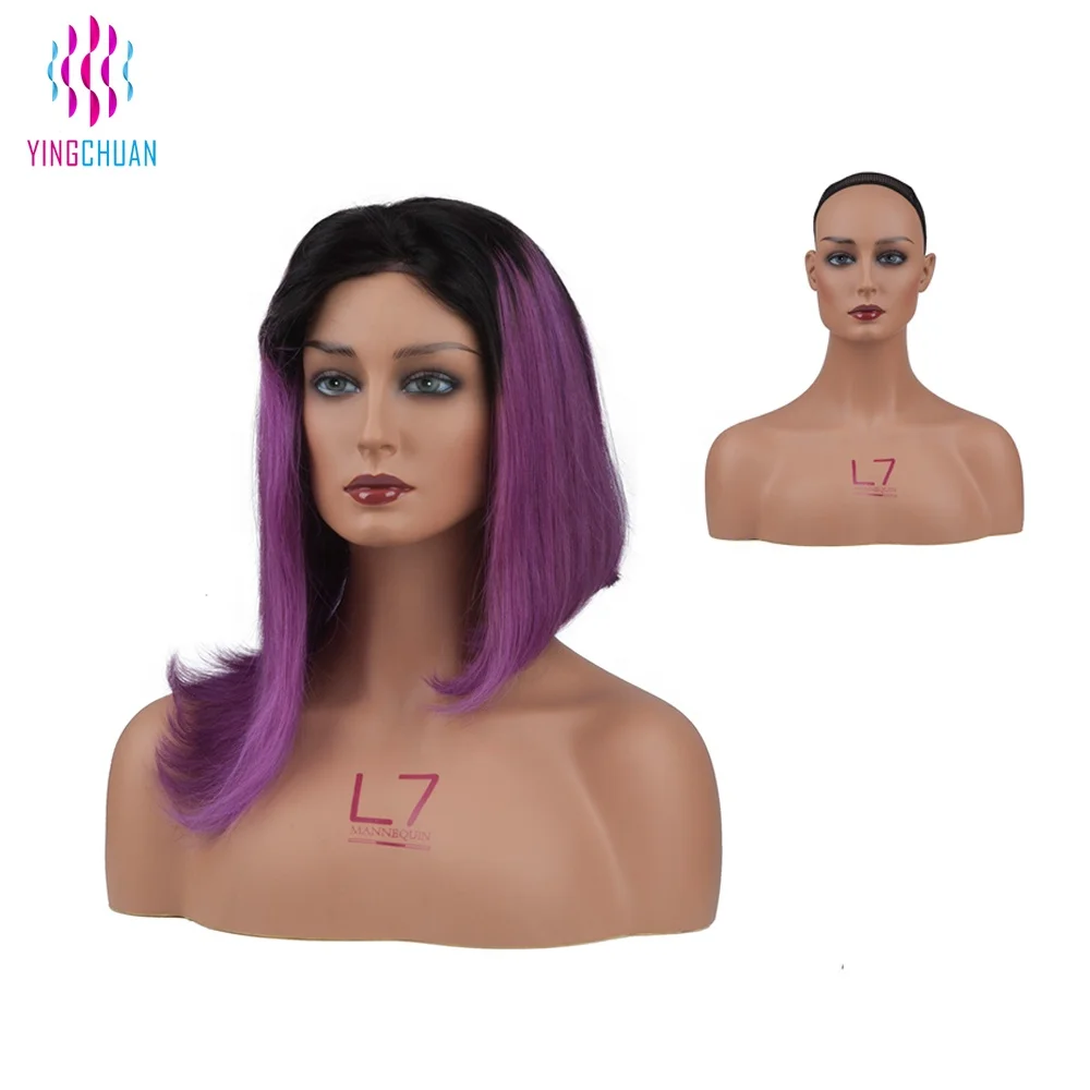 
Wig display African American mannequin head 