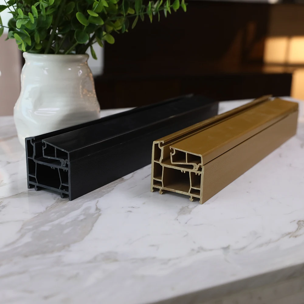 Cheap Price Window uv protected extrusion pvc plastic profile with Frame Door Foshan upvc Profile Plastic Profles for Sa