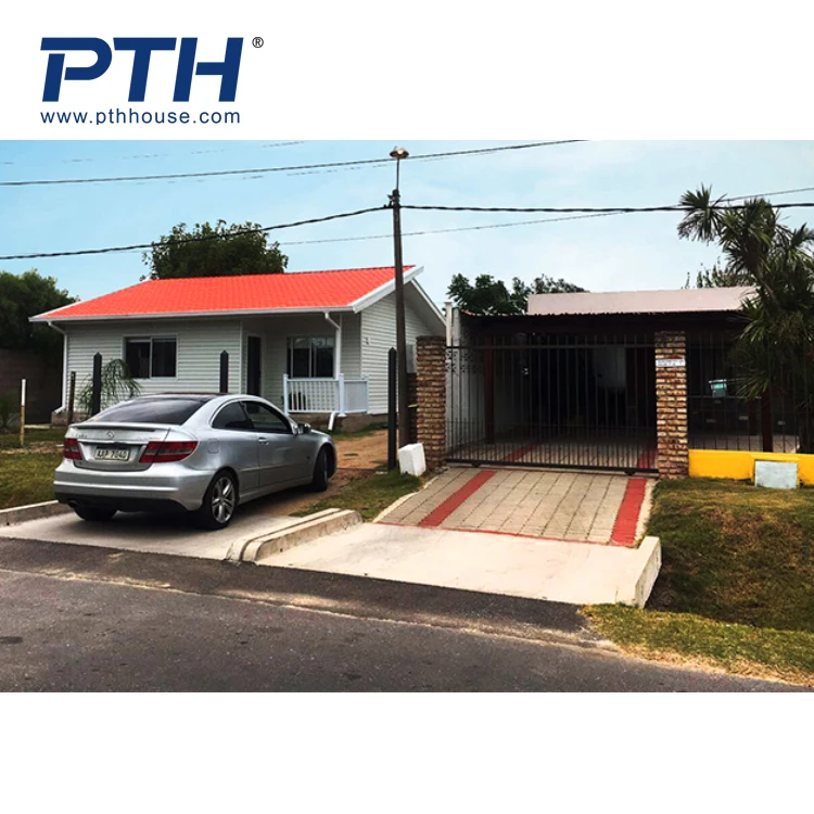 China Supply Uruguay Villa Prefab Light Gauge Steel Villa Cozy and Warm Residential House for Living