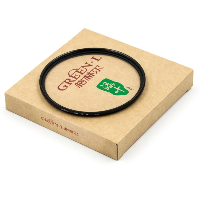 Customized Wholesale 37mm-82mm Camera Lens Filter Slim MRC UV Filter