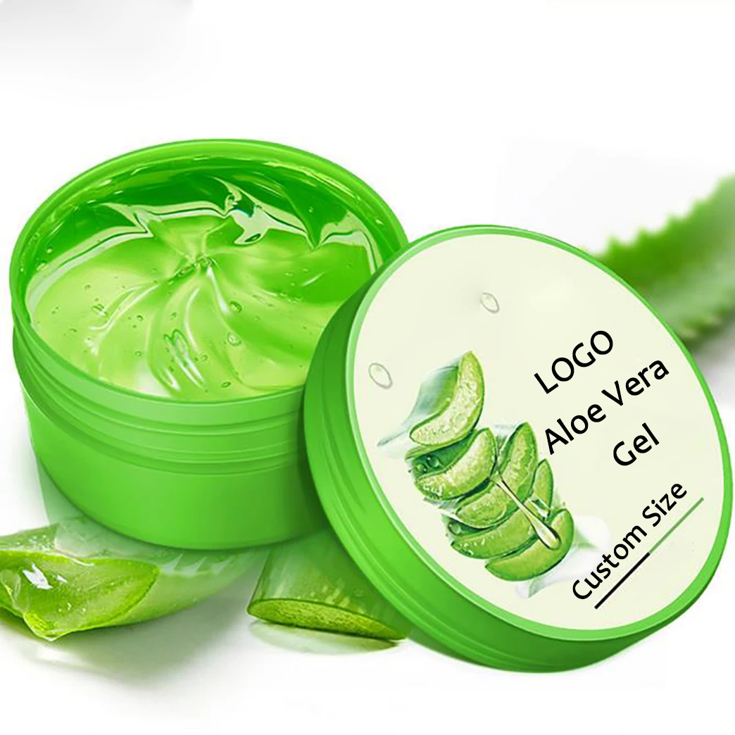 Private Label Aloe Extract Whitening Repair Hydrate Face Cream Soothing Aloe Vera Gel