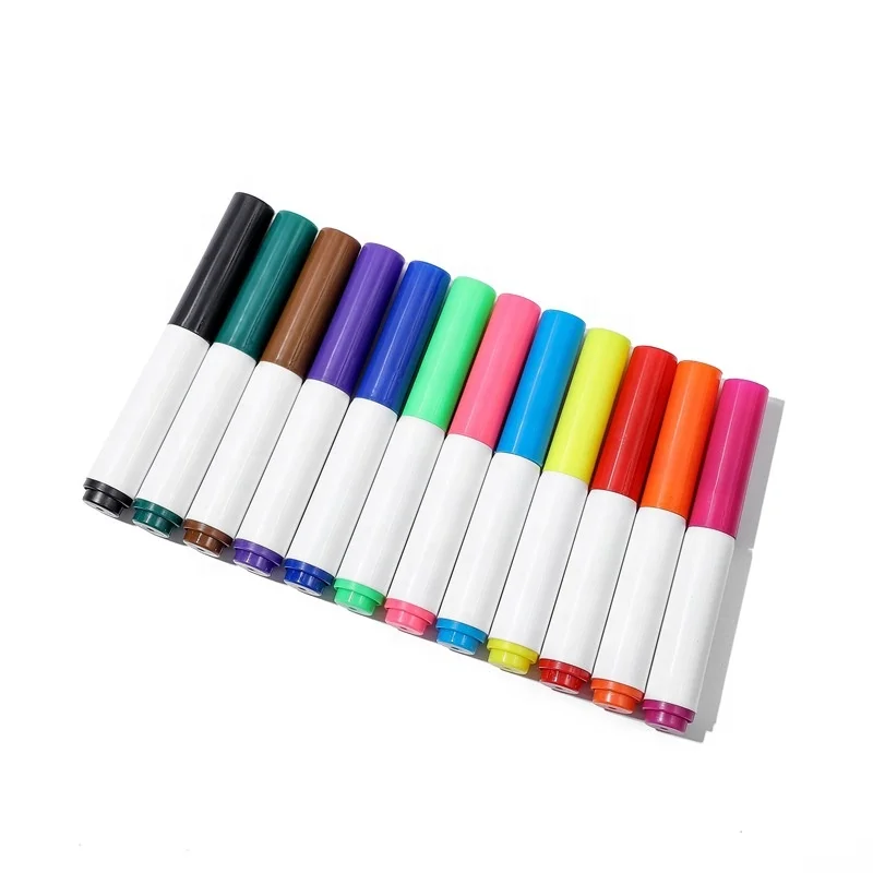 Набор разноцветных маркеров для рисования ткани джинсовой