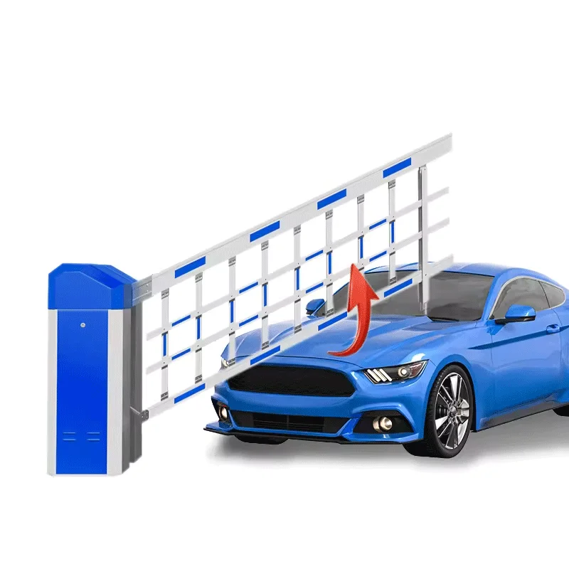 1.5s High Speed Heavy Vehicle Duty Airborne Barrier Gate Automatic Boom Gate Barrier For Driveway