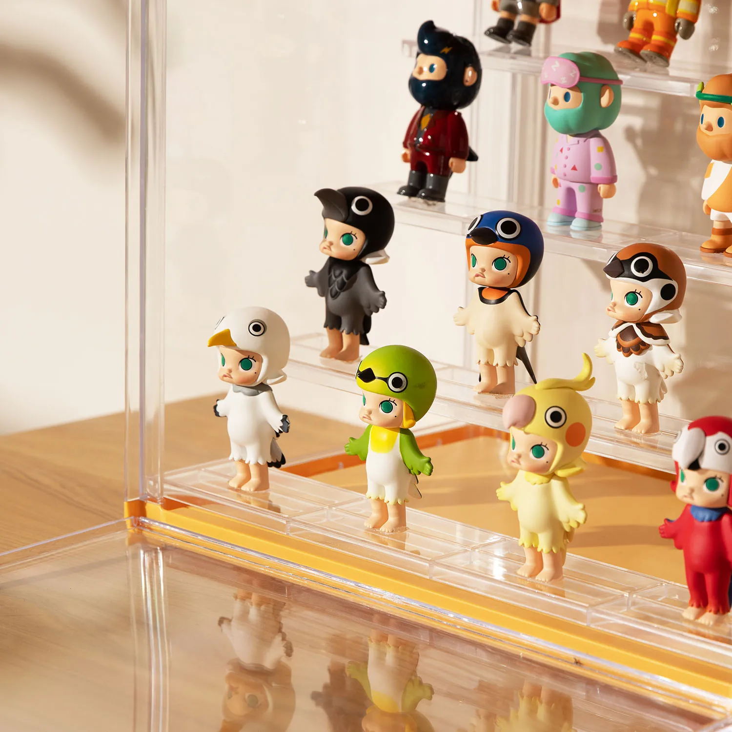 Large size Blind Box Storage Display Stand Acrylic Hand-Made Box Doll Toy Brick Organizer