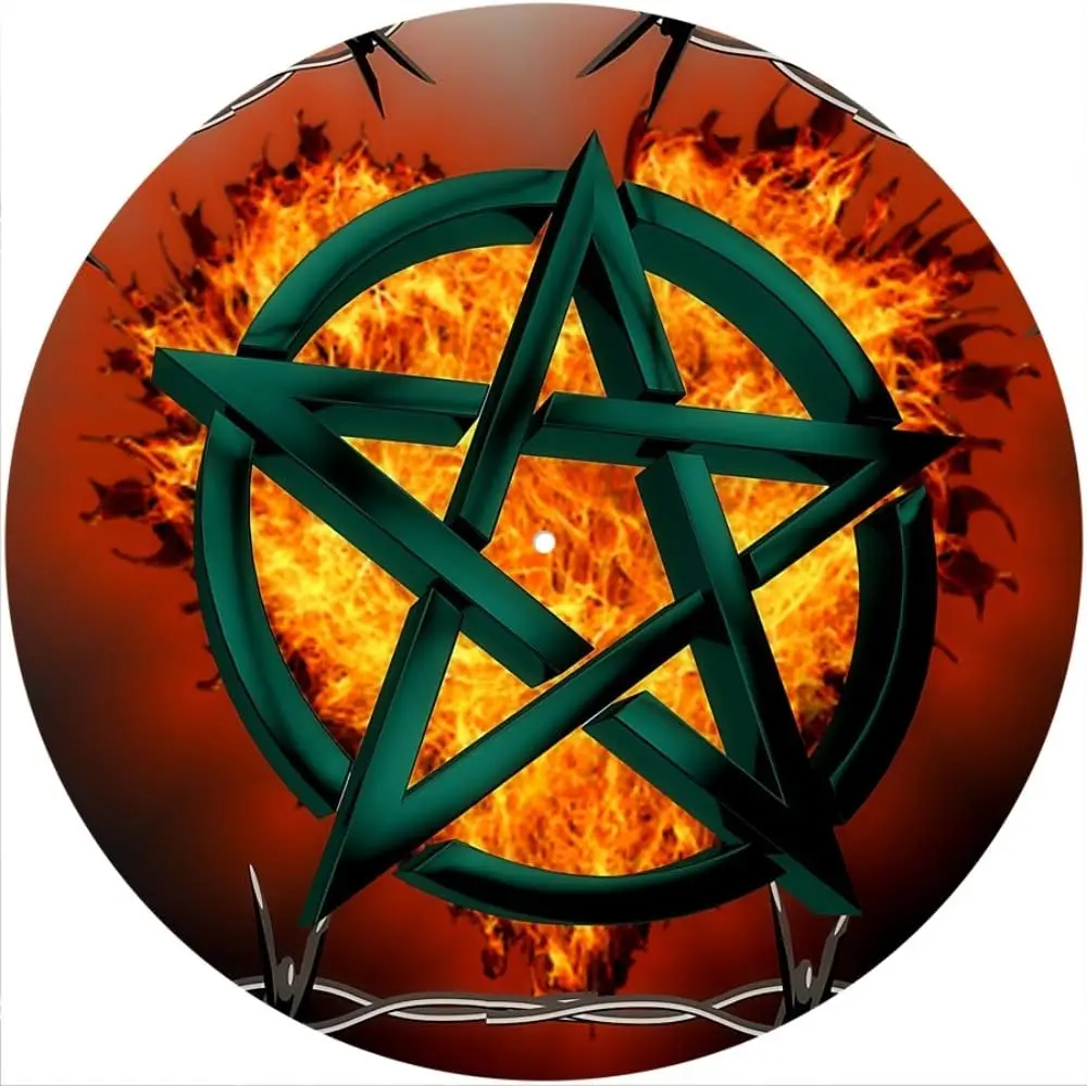 Customized Print Anti-slip Blank Dye Sublimation Custom Slipmat Round Felt Turntable Slip Mat for Vinyl Disc Record Player