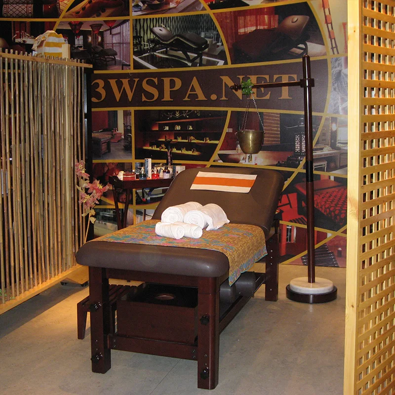 Роскошная массажная кровать от аюрведы, ведущая в мире