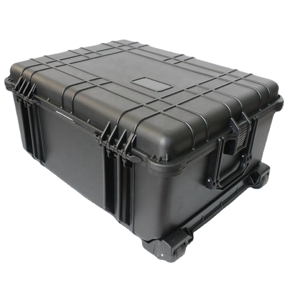 Hard Plastic Waterproof Equipment Case Box For Tools Storage With Wheels And Trolley
