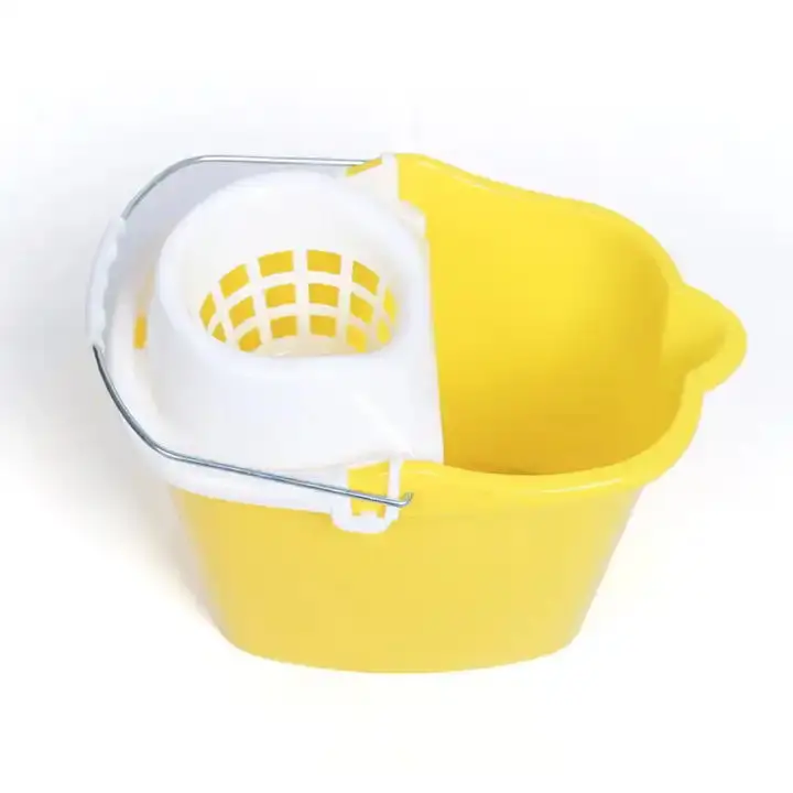 Multifunction household PP Plastic 10L easy cleaning mop bucket with handle