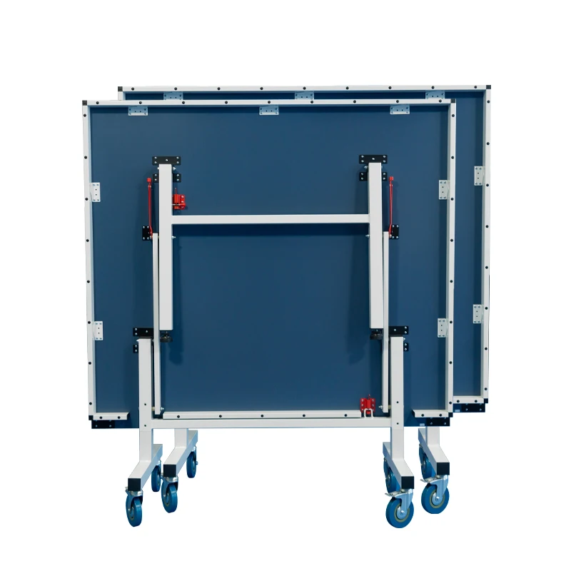 25mm Professional Outdoor Table Tennis Tables with Quick Clamp Ping Pong Net 10 Minute Easy Assembly Ping Pong Table