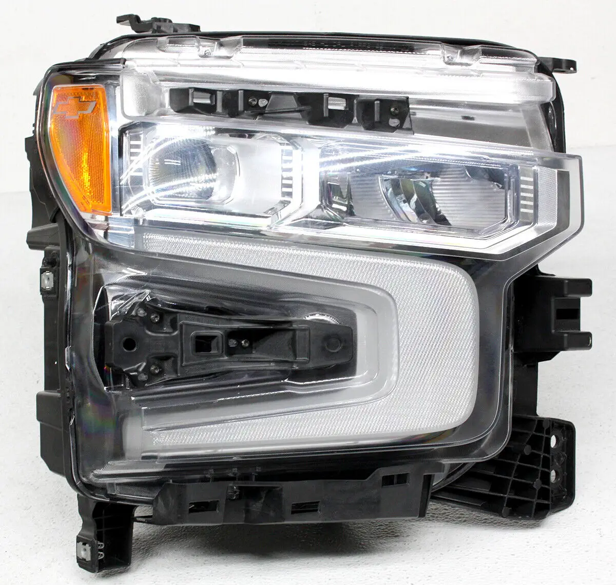 Flyingsohigh LED Headlight for 2022-2024 SILVERADO 1500 LT RST W/O RALLY Chrome Front lamp Head light 85594434