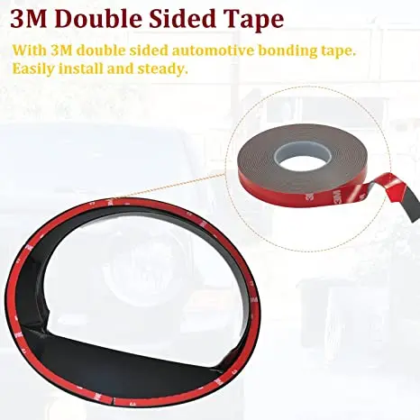 Front Light Headlight Trim Cover ABS Compatible with Jeep Patriot 2011-2017 Model BLACK