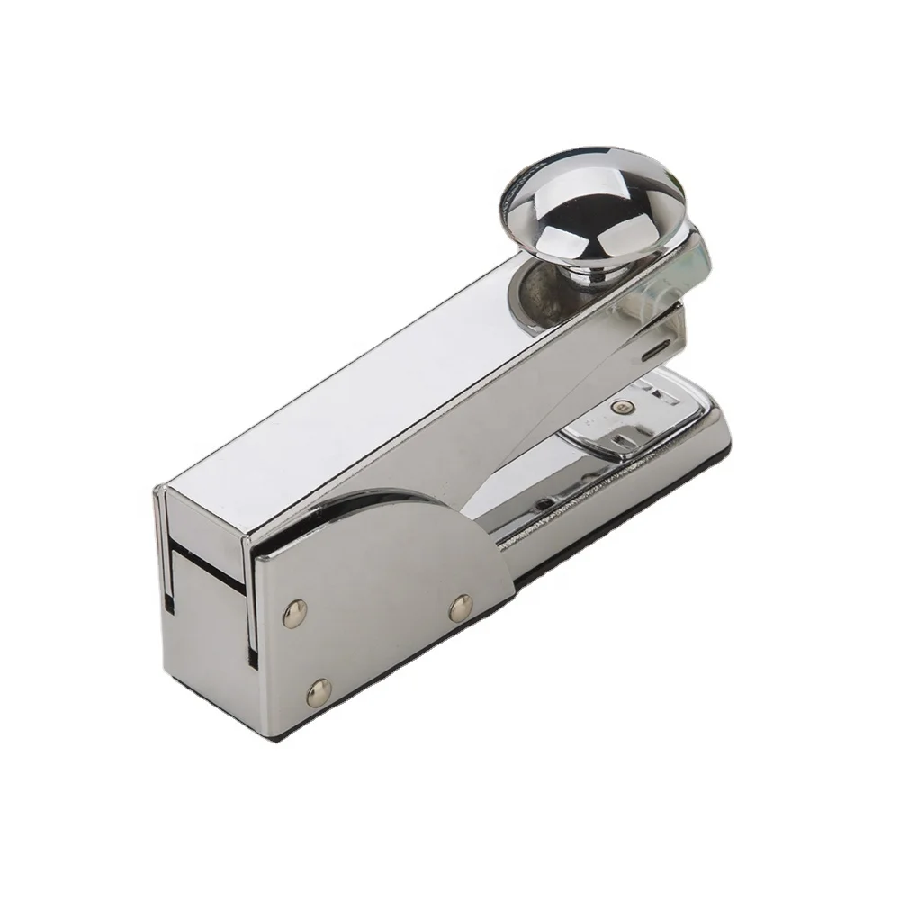 New Heavy duty shiny office used  Novelty Metal Manual Stapler