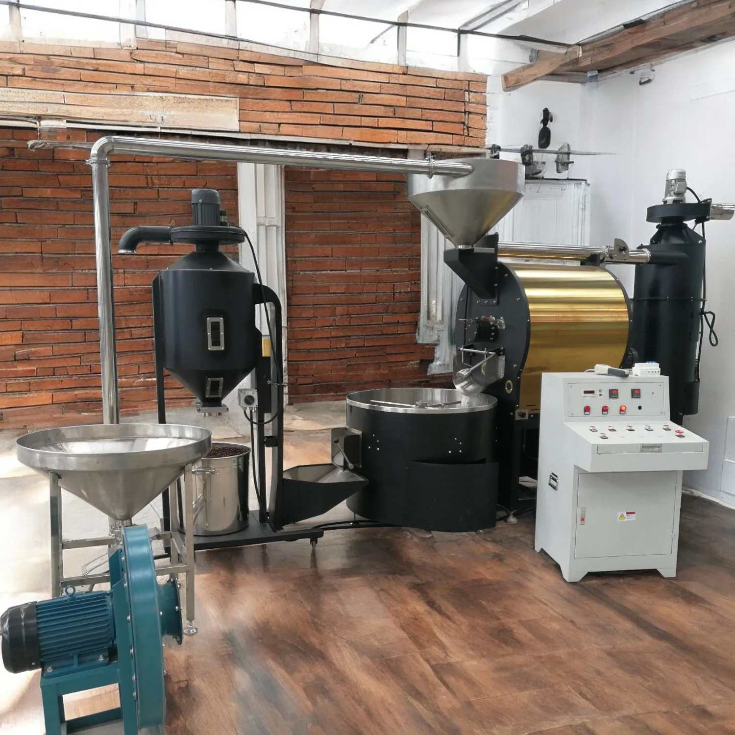 Промышленная Европейская машина для обжарки кофе Tostadora De Cafe 30 кг оптовая продажа