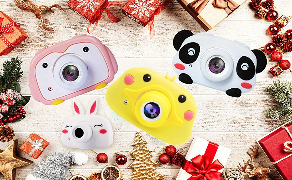 Factory Wholesale Children HD 1080 Toy Cartoon Mini Video Camera Kids Digital Video Camcorder