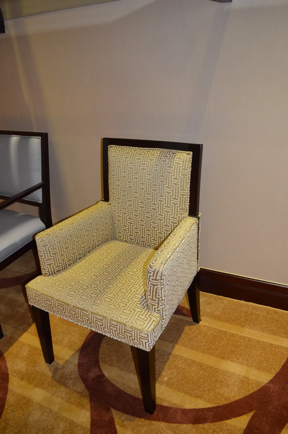 Chinese manufacturer 5 star hotel loose furniture custom indoor lounge chair arm chair
