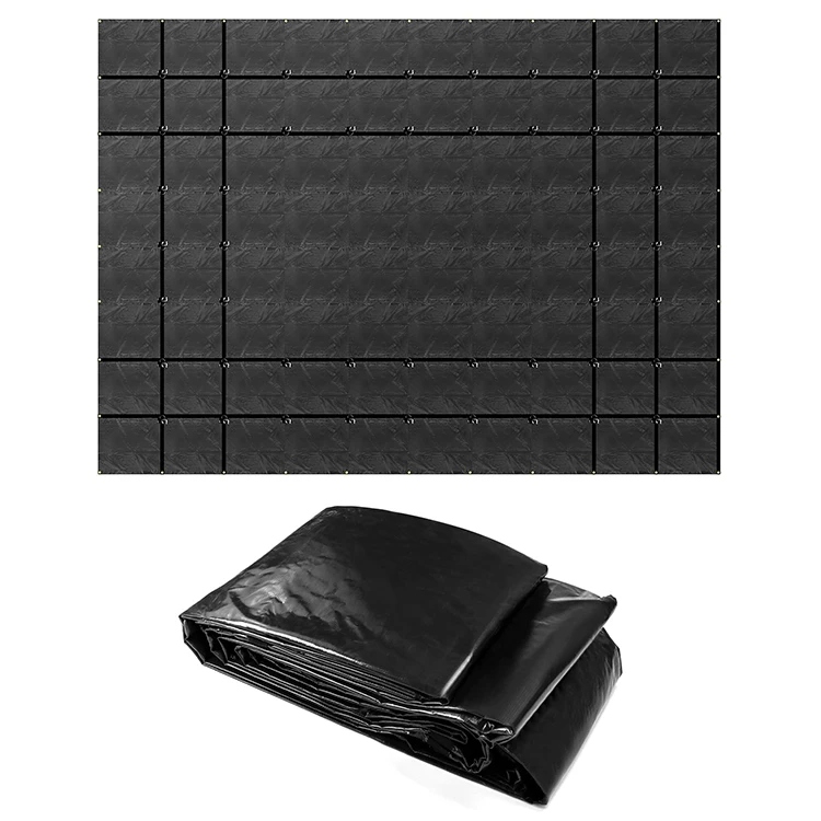 Phipher superior quality waterproof stain resistant electric retractable dump truck tarp system kit pickup tarps