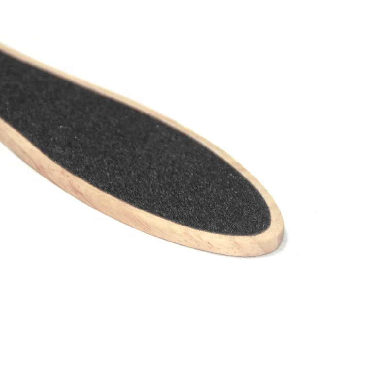 Wholesale portable size durable wooden feet clean pedi foot file refill grits for clean foot