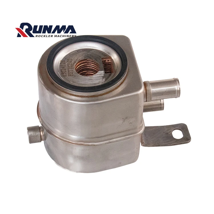 Runma C18AB-7N0165 + A C6121 масляный радиатор с гильзой цилиндра D18-000-130 погрузчика