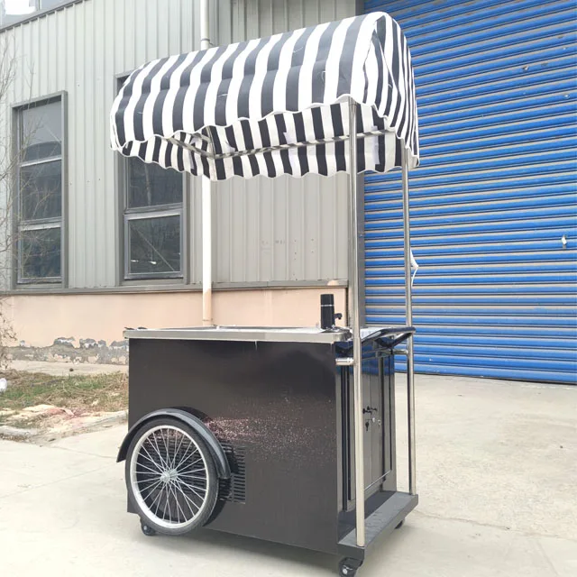 low price vending ice cream cart gelato ice cream bicycle popsicle cart for sale