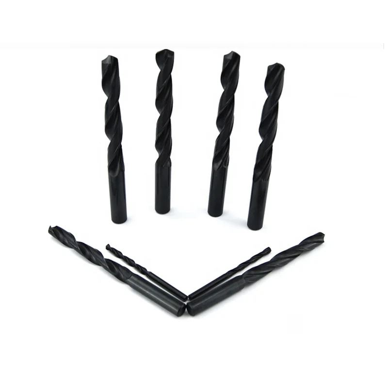 High Quality Long Parallel Twist Drills HSS Straight Taper Shank Twist Drills For Steels
