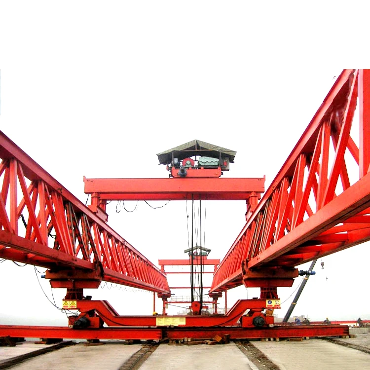 High performance 200 ton segment 300t concrete gantry girder bridge crane