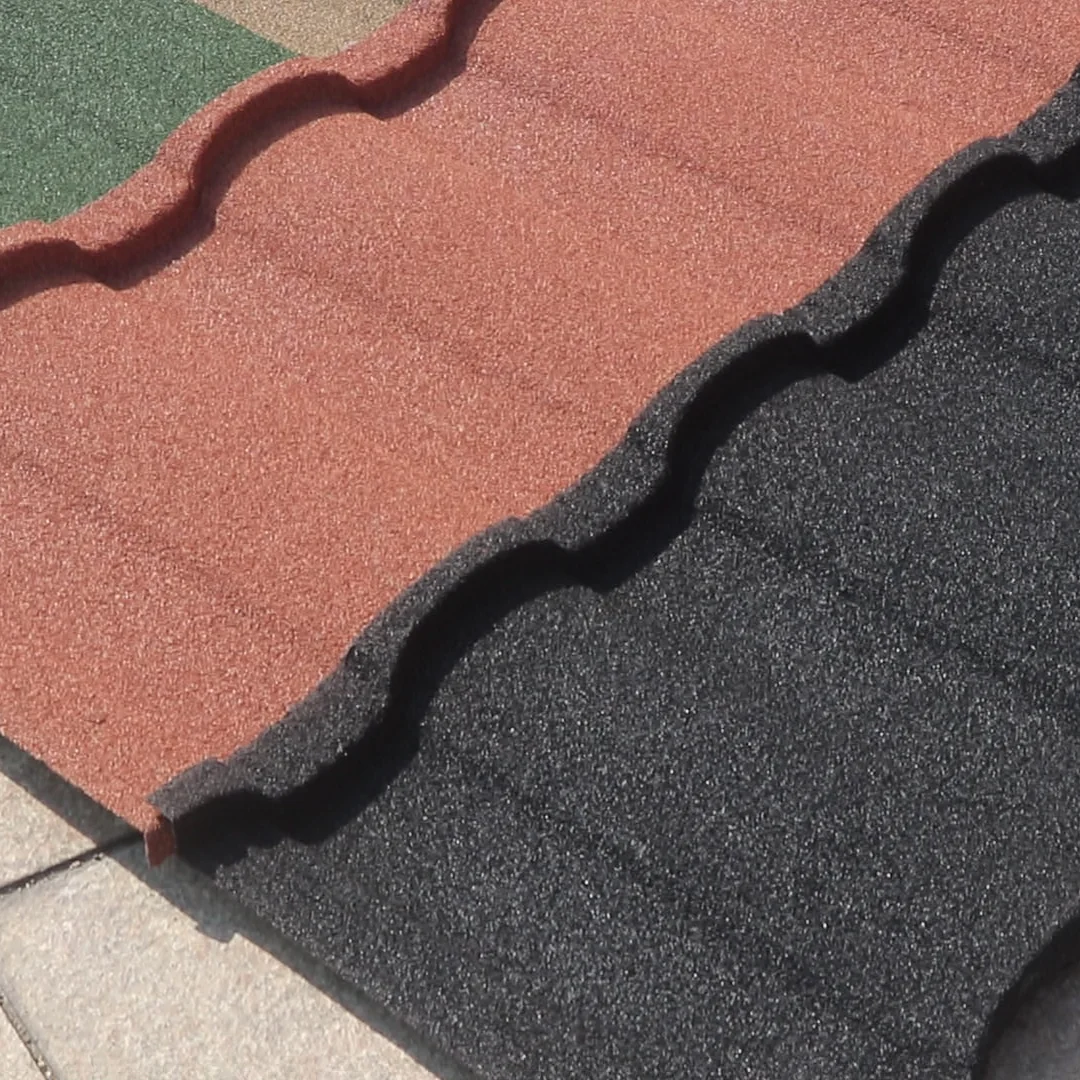 New Release Metal Shingles Sheet Roofing Milano Stone Coated Metal Roof Tile