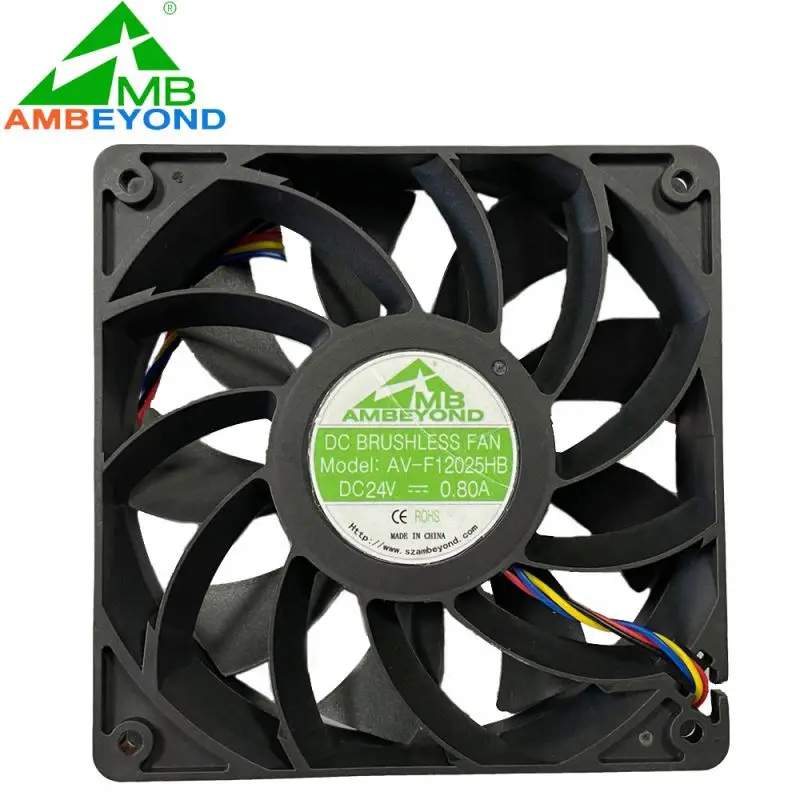 12025 5v 24v Mini 12 Volt 4 Pin Ventilation 12v 120mm Powerful Cooling Fan For Module