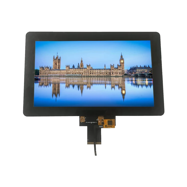 10,1 дюймовый цифровой tft ЖК-дисплей модуль 1024*600 LVDS 50 контактов вертикальные экранные панели с сенсорными панелями опционально