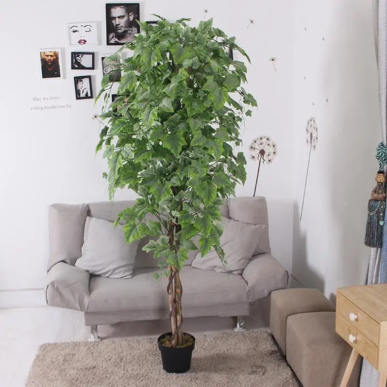 Artificial Flower Tree 2024 Popular Bridesmaids Bouquet Bulk With Vase Oem/Odm Potted Artificial Hanging Plants