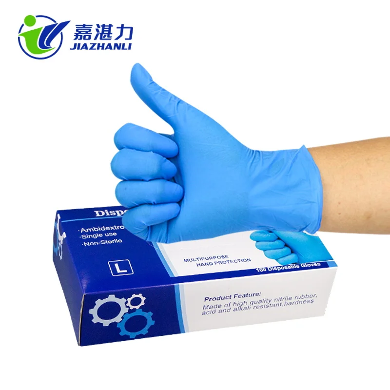 OEM High Quality Nitrile Gloves Disposable Nitrile Gloves Elastic Nitrile Gloves Powder Free