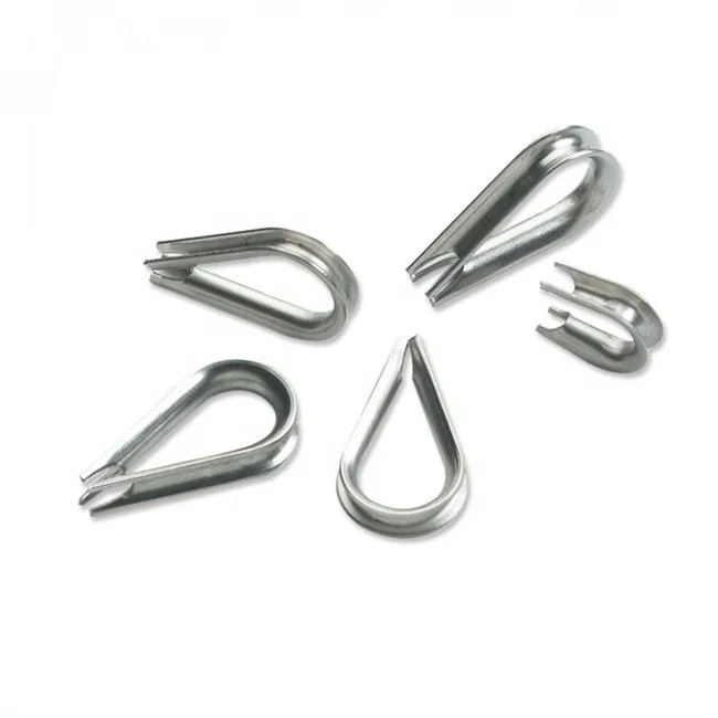 Stainless Steel US Type G411 G414 Wire Rope Thimble
