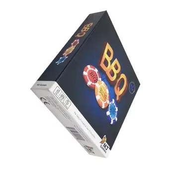 Customized Adult Rigid Box with Advertising Poker Playing Cards Made from Paper Board Game Material Flash Learning Cards