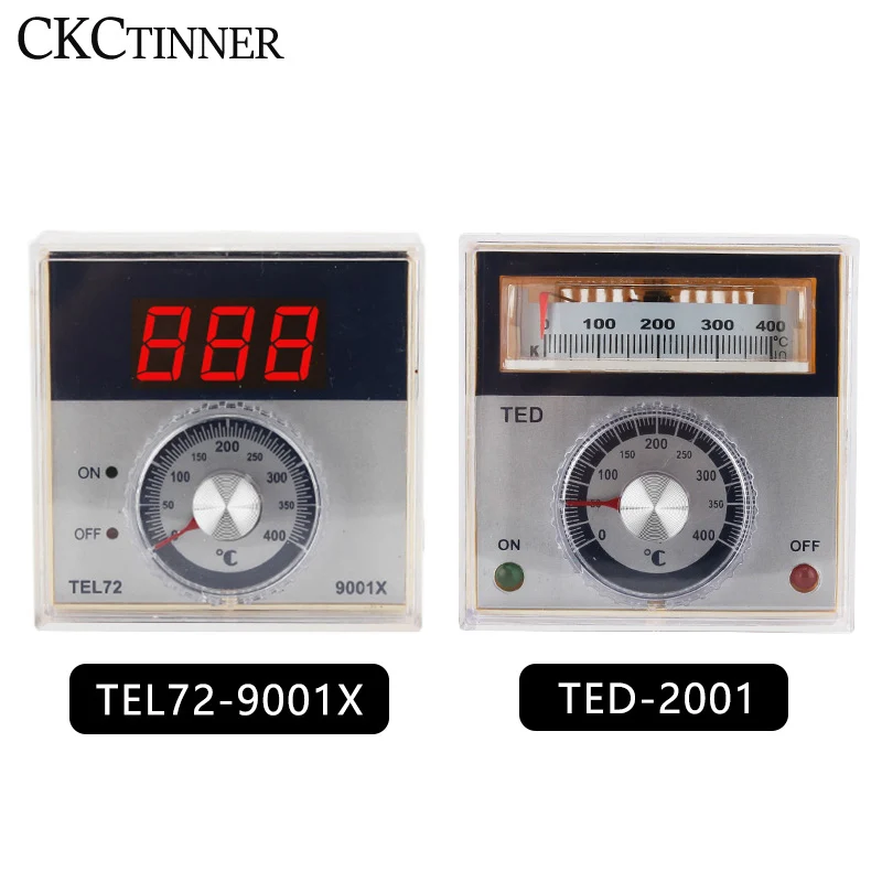 High Quality Ssr 50/60hz Ac110v 220v 380v Smart Temperature Heater Controller TED-2001