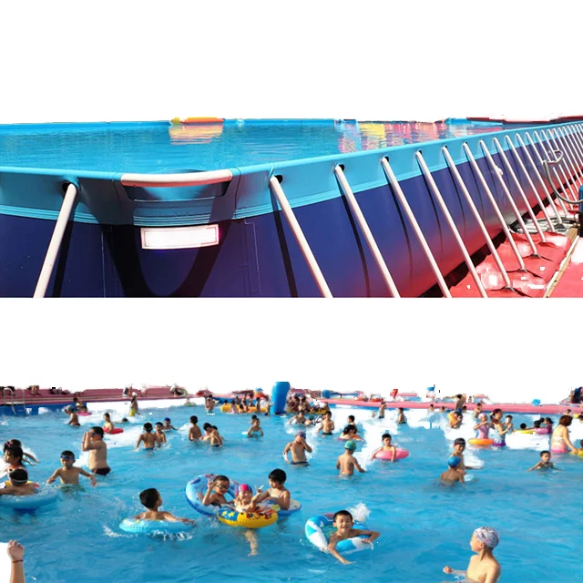 Factory Direct Selling Outdoor Swimming Metal Frame Pool For Water Sports  High Quality Product