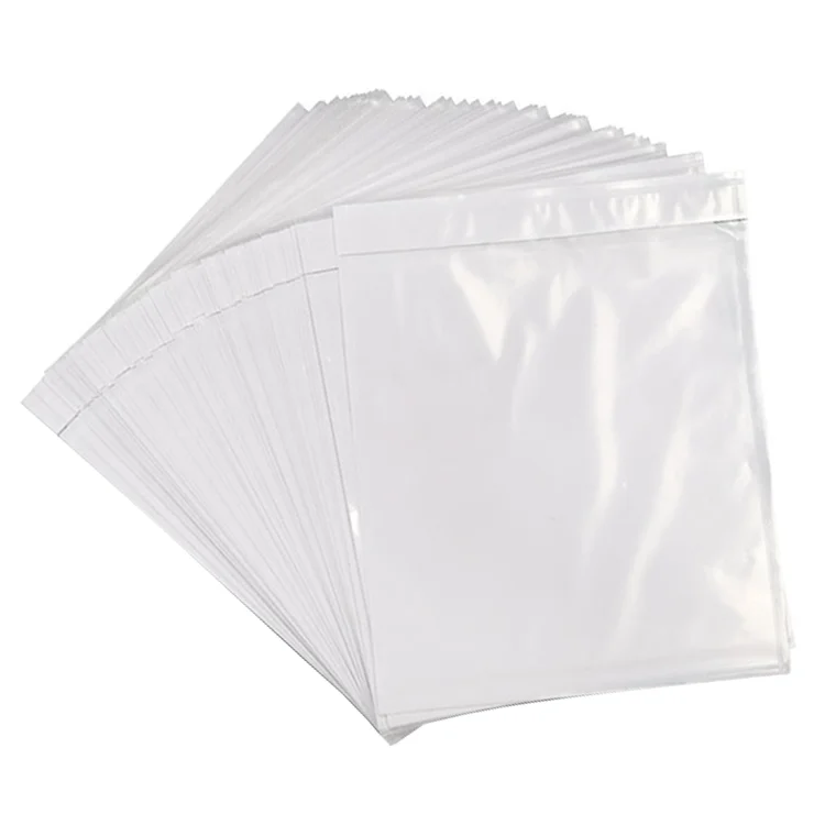 Clear Self-Adhesive Packing List Envelopes Shipping Mailing Pouch Enclosed Bags for Packing Slips Invoice